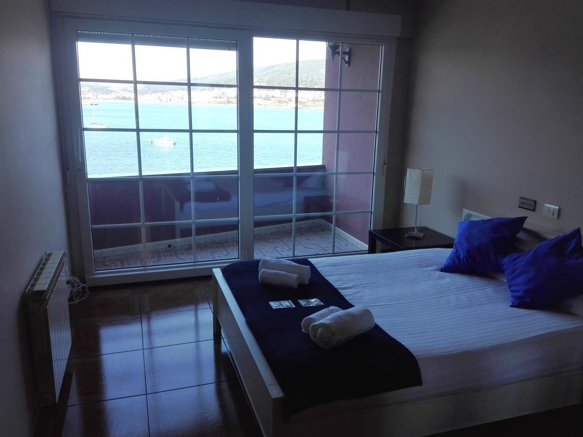 Albergue De Peregrinos Playa Quenxe Corcubión Buitenkant foto